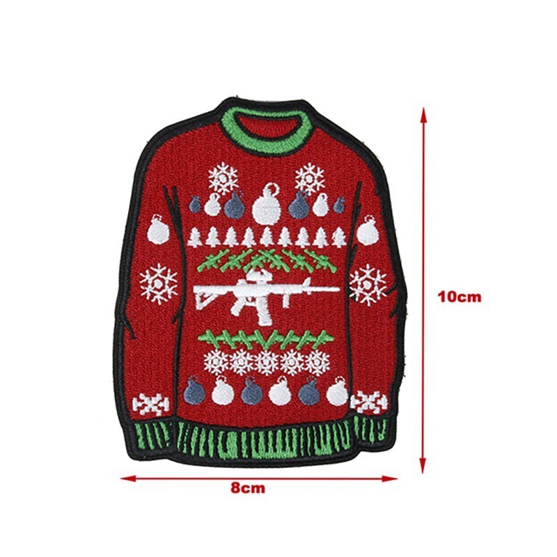 Waterfall Christmas Style Sweater Patch Type B