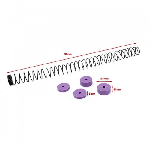 T8 Enhanced MWS Buffer Recoil Spring with Buffer Spacer
