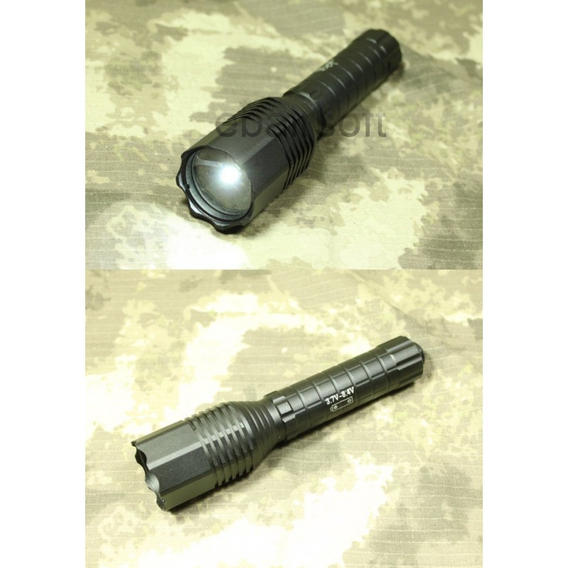 Element Aluminum Far and Near Double Tap Flashlight