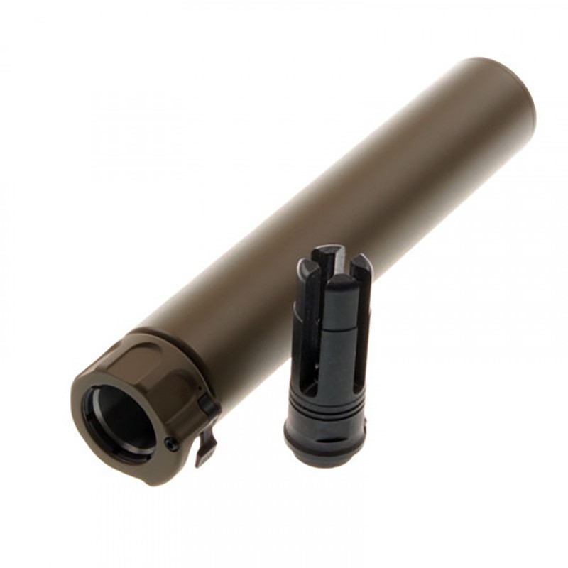 5KU QD AAC Style SOCOM 762 Silencer with 14mm CCW Flash Hider