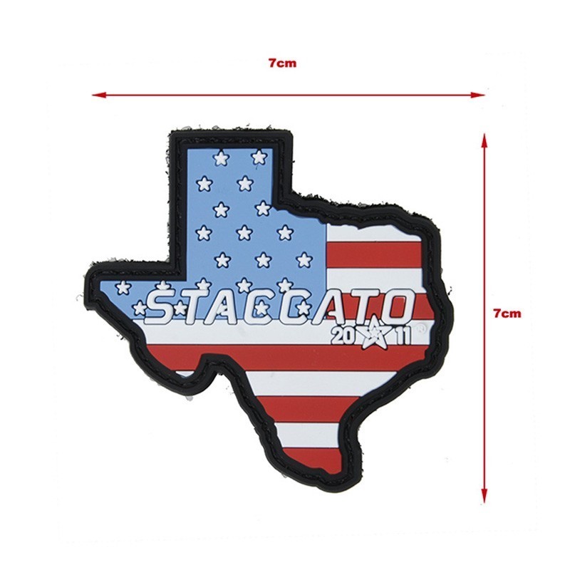TMC Staccato Texas PVC Flag Patch