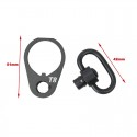 T8 Steel QD Sling Swivel and End Plate Set