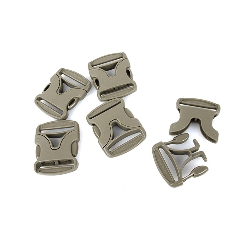 Duraflex 1.5Inch V-Shaped Stealth Vee Buckle Set