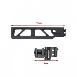 5KU ST-6 Skeletonized AR15 Foldable Stock Tube