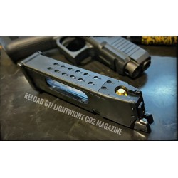 Reload Lightweight G47 MOS GBB CO2 Pistol Magazine for VFC