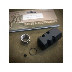 TTI Airsoft Aluminum TP Series Compensator Type B