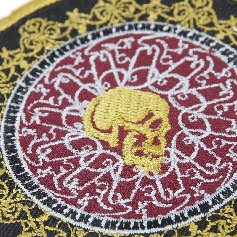 Thomas John Wick 4 Skull Head Patch