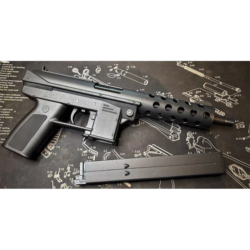 Kingdom KTC TEC-9 KG-9 GBB Machine Pistol