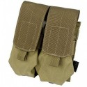 TMC 5.56 AR Molle Double Pouch (Khaki)