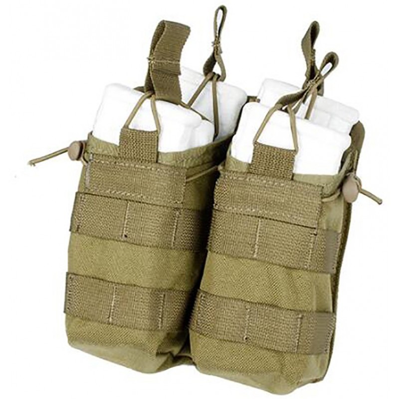 TMC Open Top Stacker Double Mag Pouch