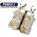 TMC Open Top Stacker Double Mag Pouch (PenCott SandStorm)