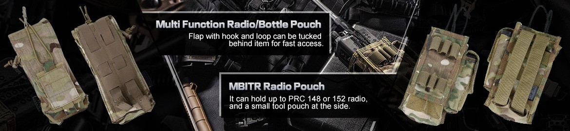 Radio and GPS Pouches