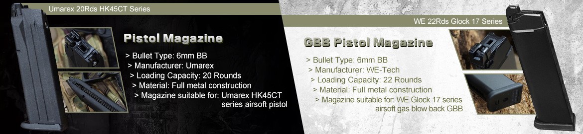 GBB PISTOL MAG